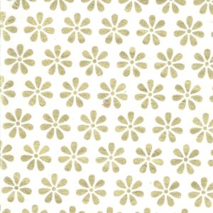 Wrapping Paper Golden Flower