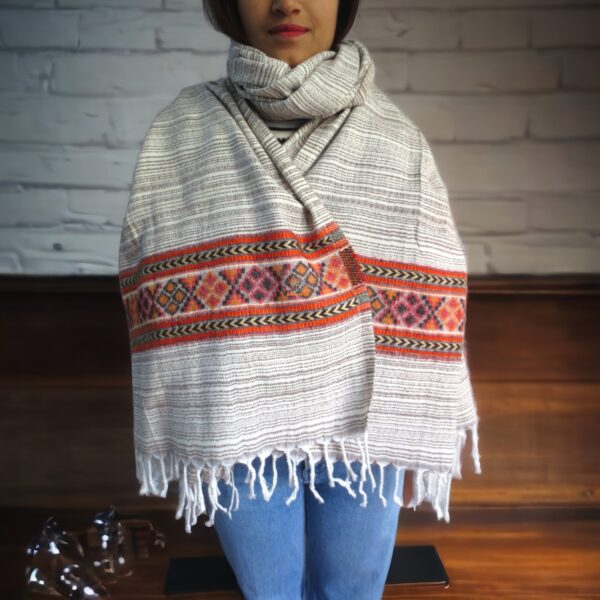 Stripe Woolen Shawl