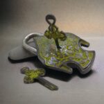 Tibetan Buddha Head Doorlock Buddhist Door Padlock