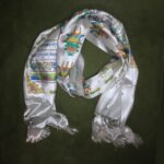 Tibetan Khata Scarf White Tibetan Khata Scarf