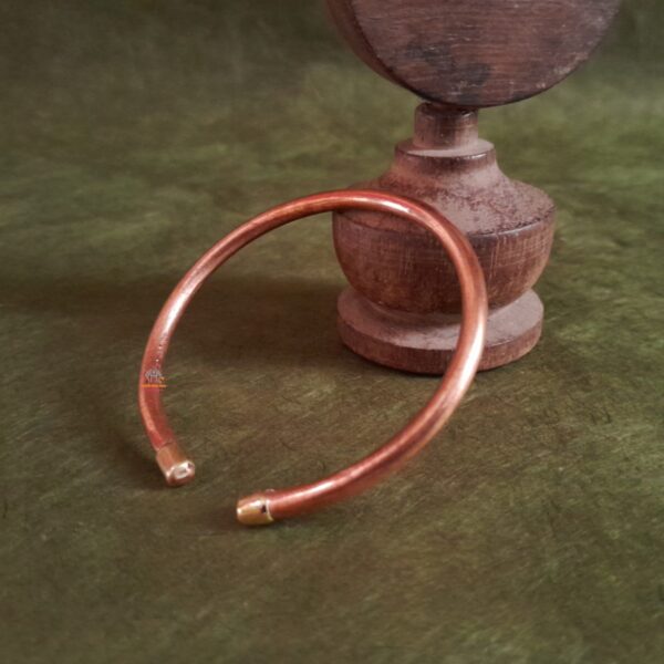 Tibetan Brass Cap Copper Bracelet