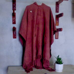 Himalayan Brushed Cotton Poncho