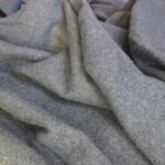 Handcrafted Woolen Throw Grey Woolen Throw