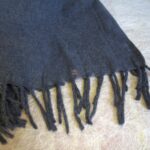 Handcrafted Woolen Throw Grey Woolen Throw