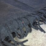 Handcrafted Woolen Throw Grey Woolen Throw