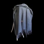 Handcrafted Woolen Throw Grey Woolen Throw