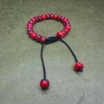 Red Bone Wrist Mala