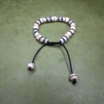 White Bone Wrist Mala