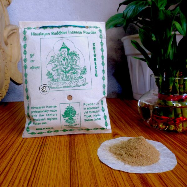 Gangchen Chenrezig Himalayan Incense Powder