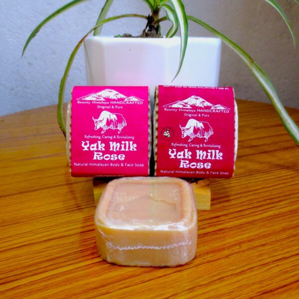 Himalayan Yak Milk Rose Soap