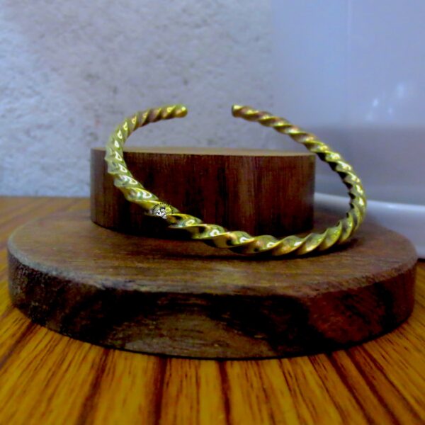 Screw Brass Bracelet