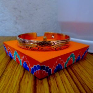 Tibetan Copper Flower Bracelet