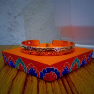 Tibetan Dragon Copper Bracelet