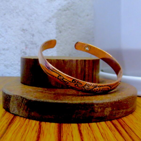 Tibetan Dragon Copper Bracelet