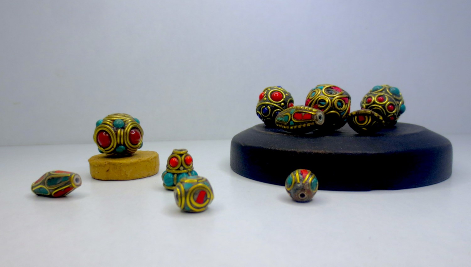 Handcrafted Tibetan DIY Jewelry Beads