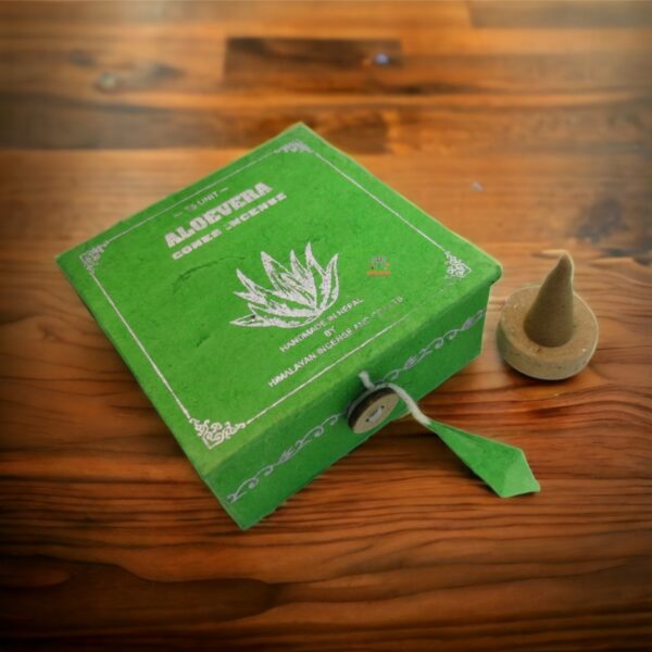 Himalayan Aloe Vera Cone Incense