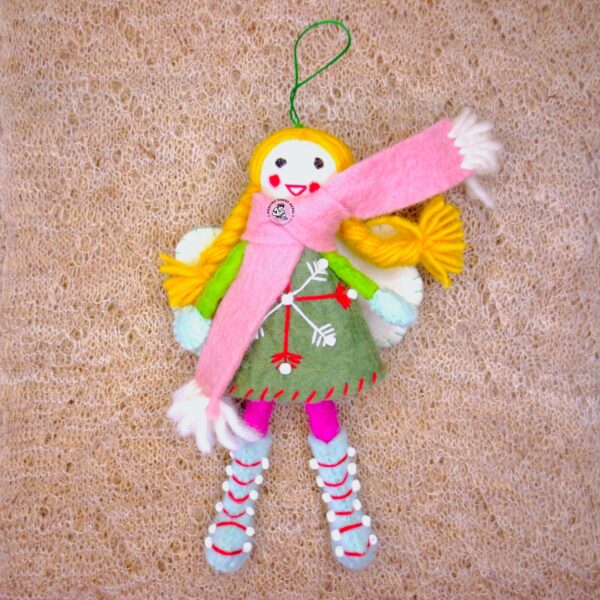 Wool Felt Angel Ornaments