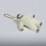 Wool Felt Yeti Toy Ornament