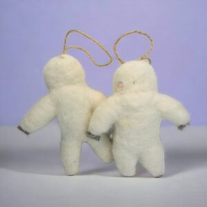 Wool Felt Yeti Toy Ornament