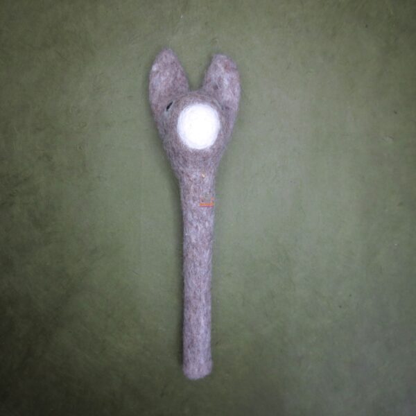 Wool Felted Dog Pencil Puppet Toy