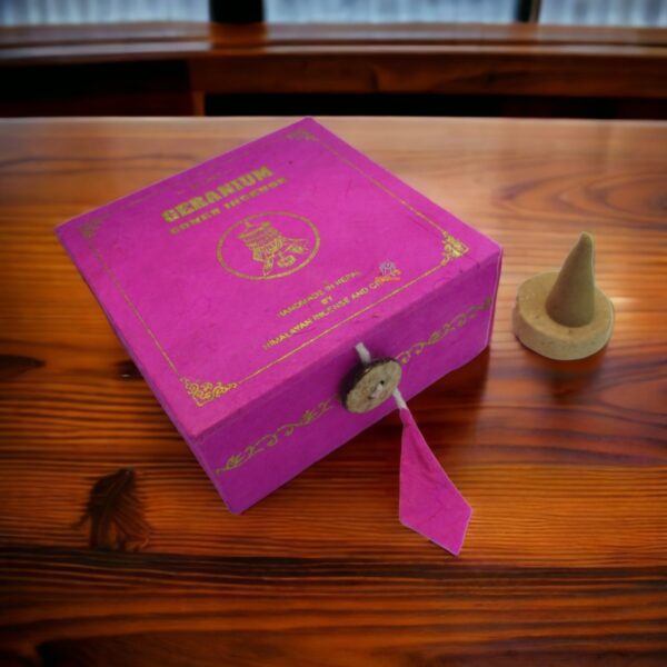 Himalayan Geranium Cone Incense