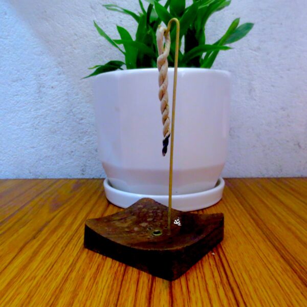 Natural Handcrafted Wooden Incense Holder