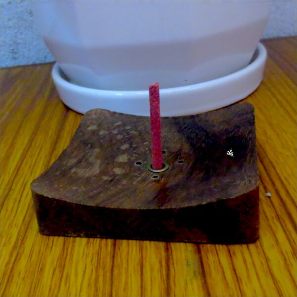 Natural Handcrafted Wooden Incense Holder