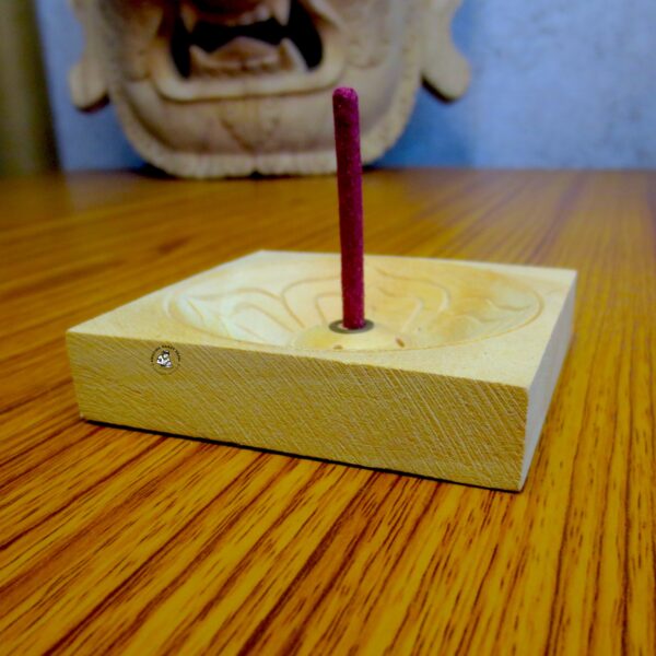 Natural Lotus Flower Square Incense Holder