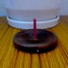 Wooden Natural Round Incense Holder