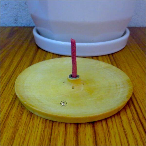 Tibetan Natural Wooden Incense Holder