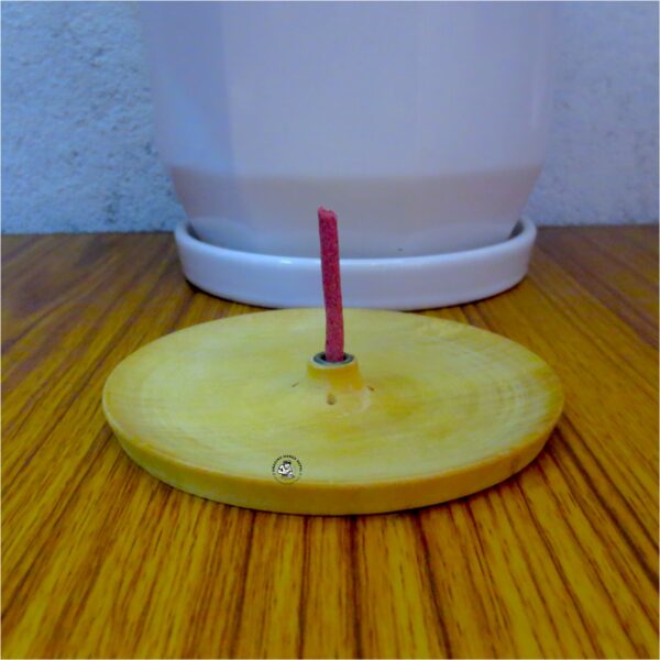Natural Wooden Incense Holder