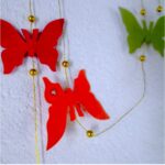 Nepali Colorful Butterflies Paper Garland