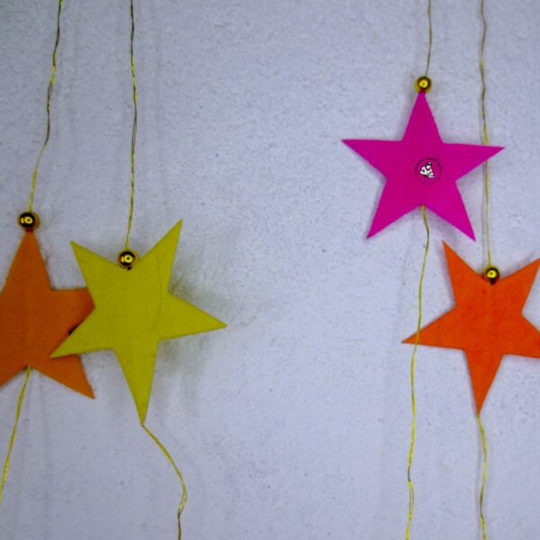 Nepali Colorful Stars Paper Garland