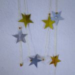 Nepali Shining Stars Paper Garland