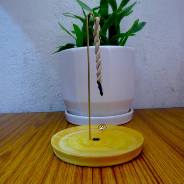 Tibetan Wooden Plate Incense Holder