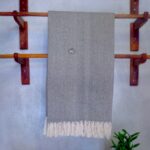 Snake Dotted Cotton Throw Nepali Snake Dotted Cotton Throw