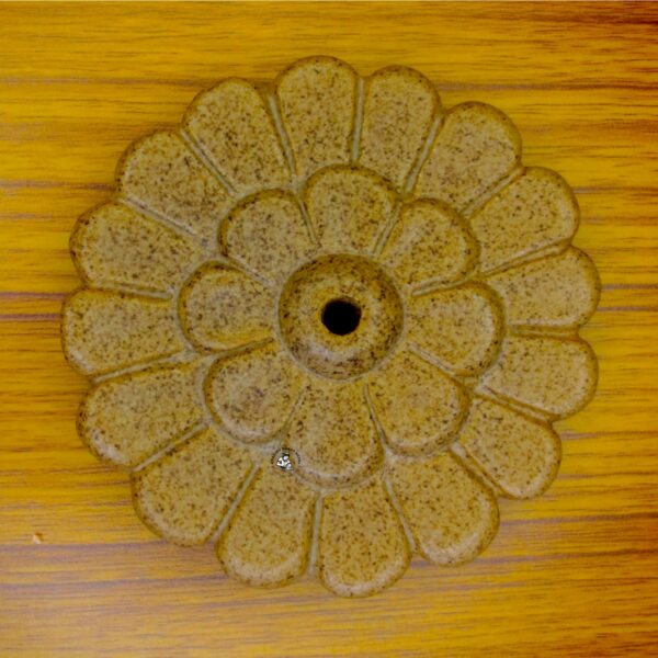Tibetan Flower Ceramic Incense Holder