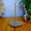 Tibetan Flower Ceramic Incense Holder