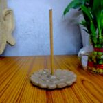 Tibetan Flower Ceramic Incense Holder