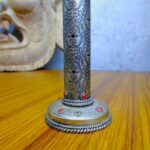 Burning Candle Design Incense Holder