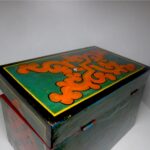 Ancient Symbolic Tibetan Wooden Jewelry Box