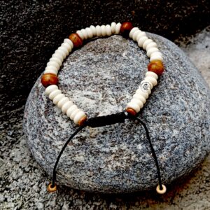 Tibetan Bone Beads Natural Bracelet