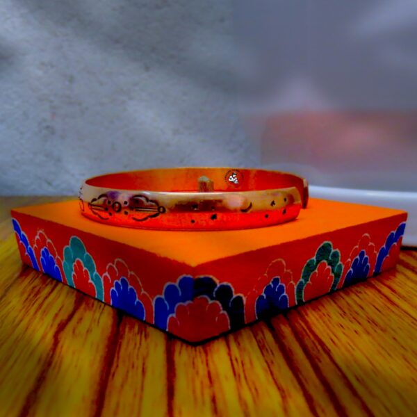 Buddha Mantra Copper Dorje Bracelet