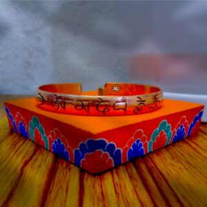 Buddha Mantra Copper Dorje Bracelet