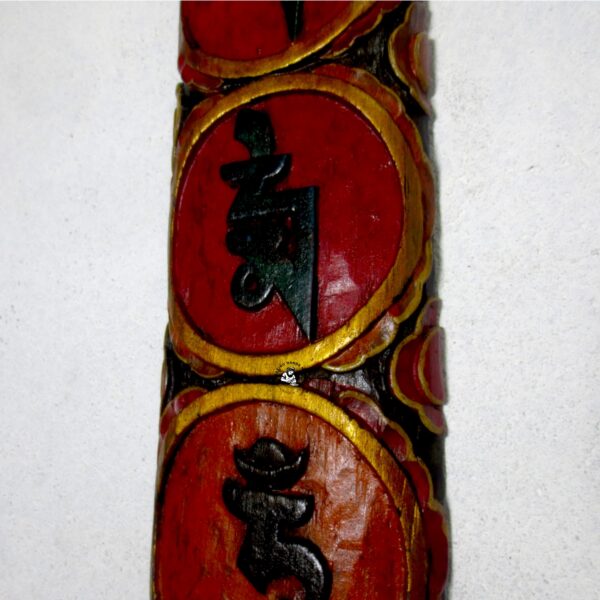 Tibetan Buddha Mantra Vertical Décor
