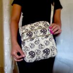 Crossbody Hemp Mushroom Bag Crossbody Hemp Magic Mushroom Bag