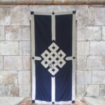 Gumba Tibetan Endless Knot Door Curtain