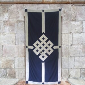 Gumba Tibetan Endless Knot Door Curtain