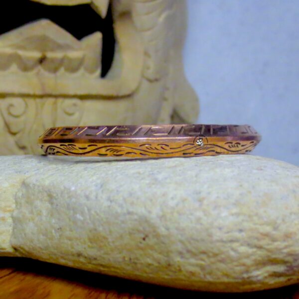 Healing Symbol Carved Bracelet