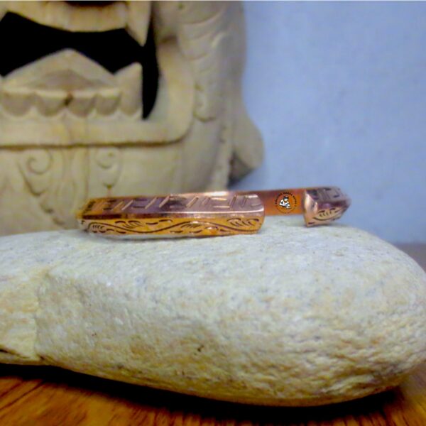 Healing Symbol Carved Bracelet
